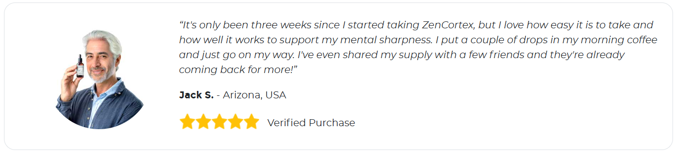 testimonials zencortex